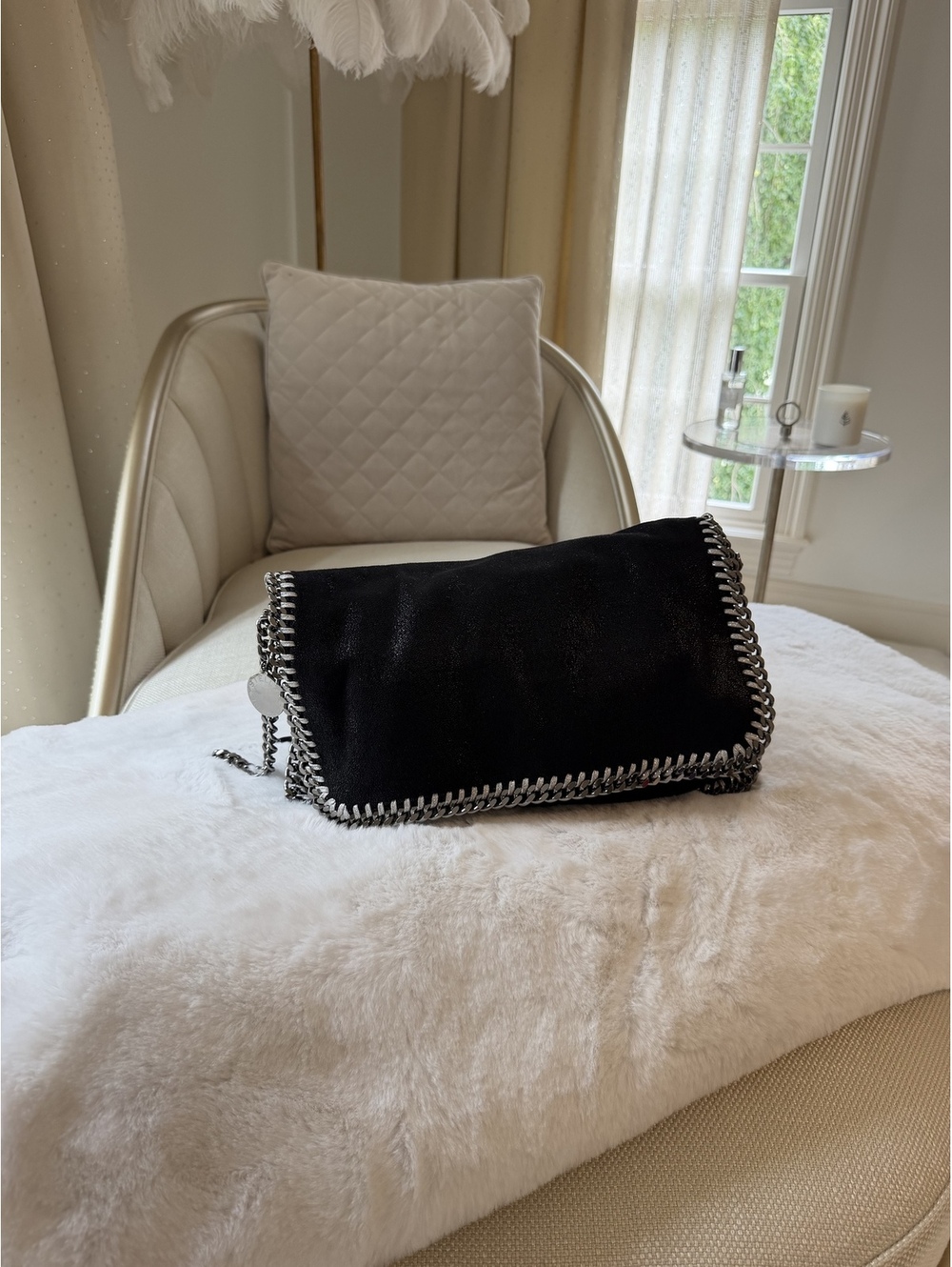 Stella McCartney Falabella Fold Over Clutch